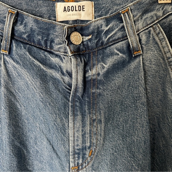 AGOLDE Ellis Trouser Jeans – Baffle, Wide Leg, Made in USA size 23 - Picture 6 of 15